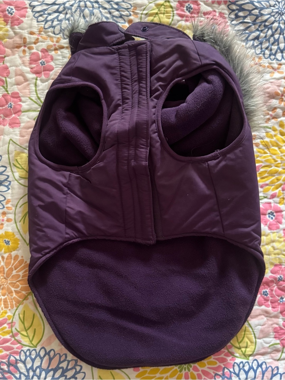 Size 18 Canada pooch purple dog jacket - Picture 2 of 4